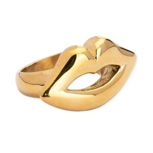 NWT BRACHA KISS RING, TARNISH RESISTANT, SIZE 7